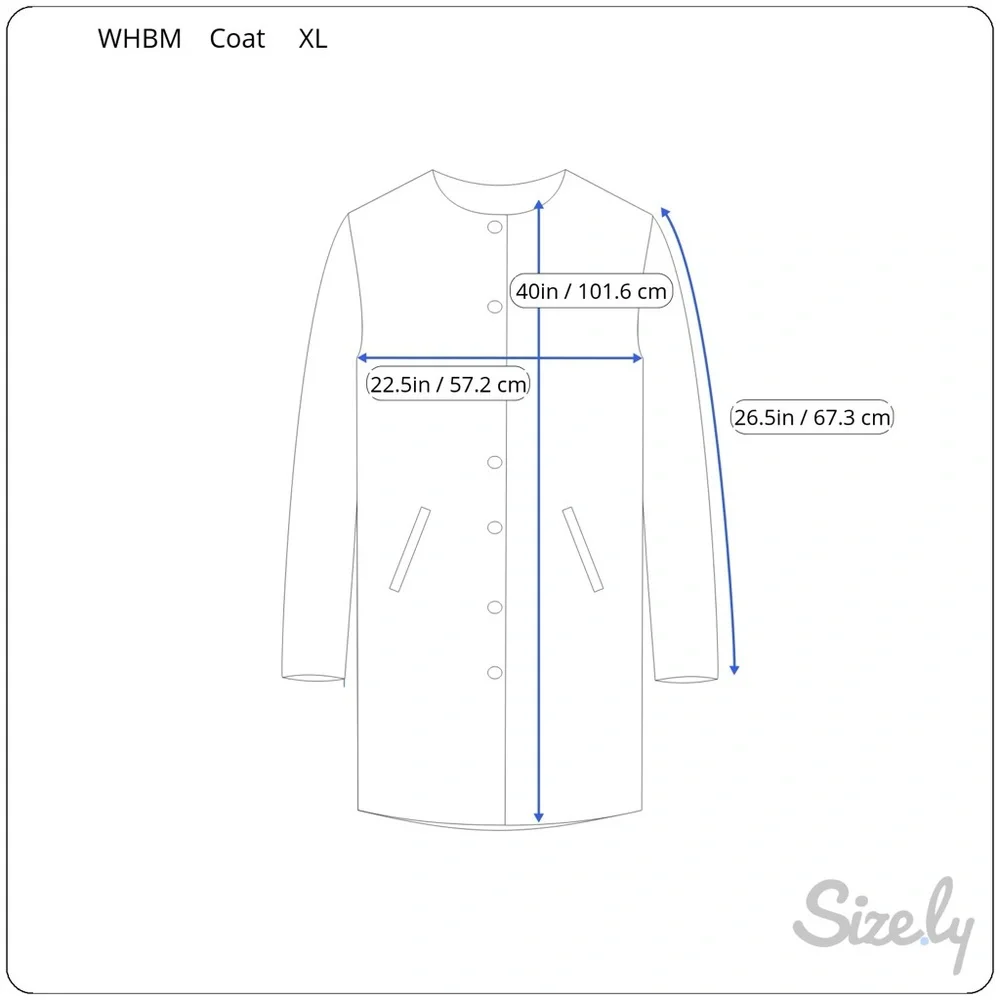 White‎ WHBM coat New